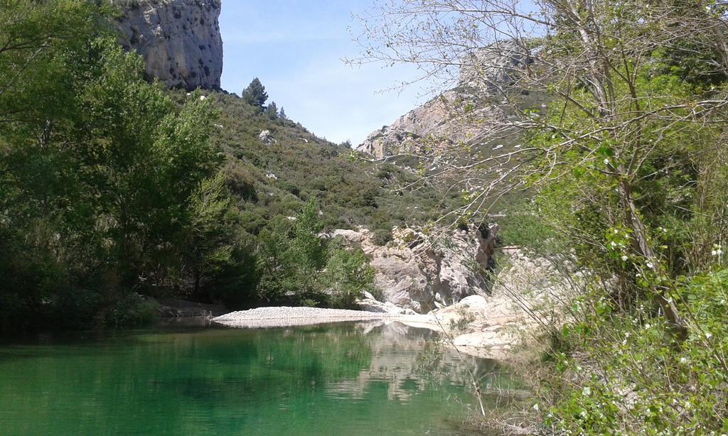 Au Paradis Cathare Fraissé-des-Corbières Exteriör bild