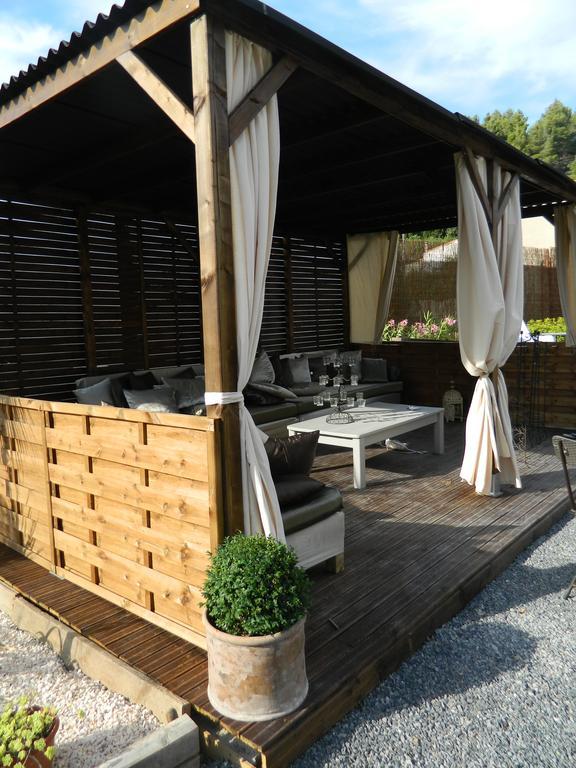 Au Paradis Cathare Fraissé-des-Corbières Exteriör bild